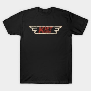 KJET 1600 AM Seattle 1982 - Disstred Vintage Style T-Shirt
